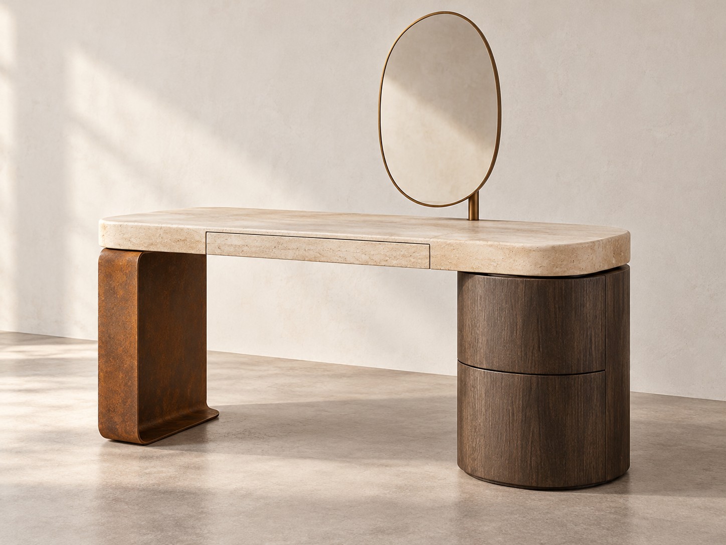 Halo · forma y materialidad