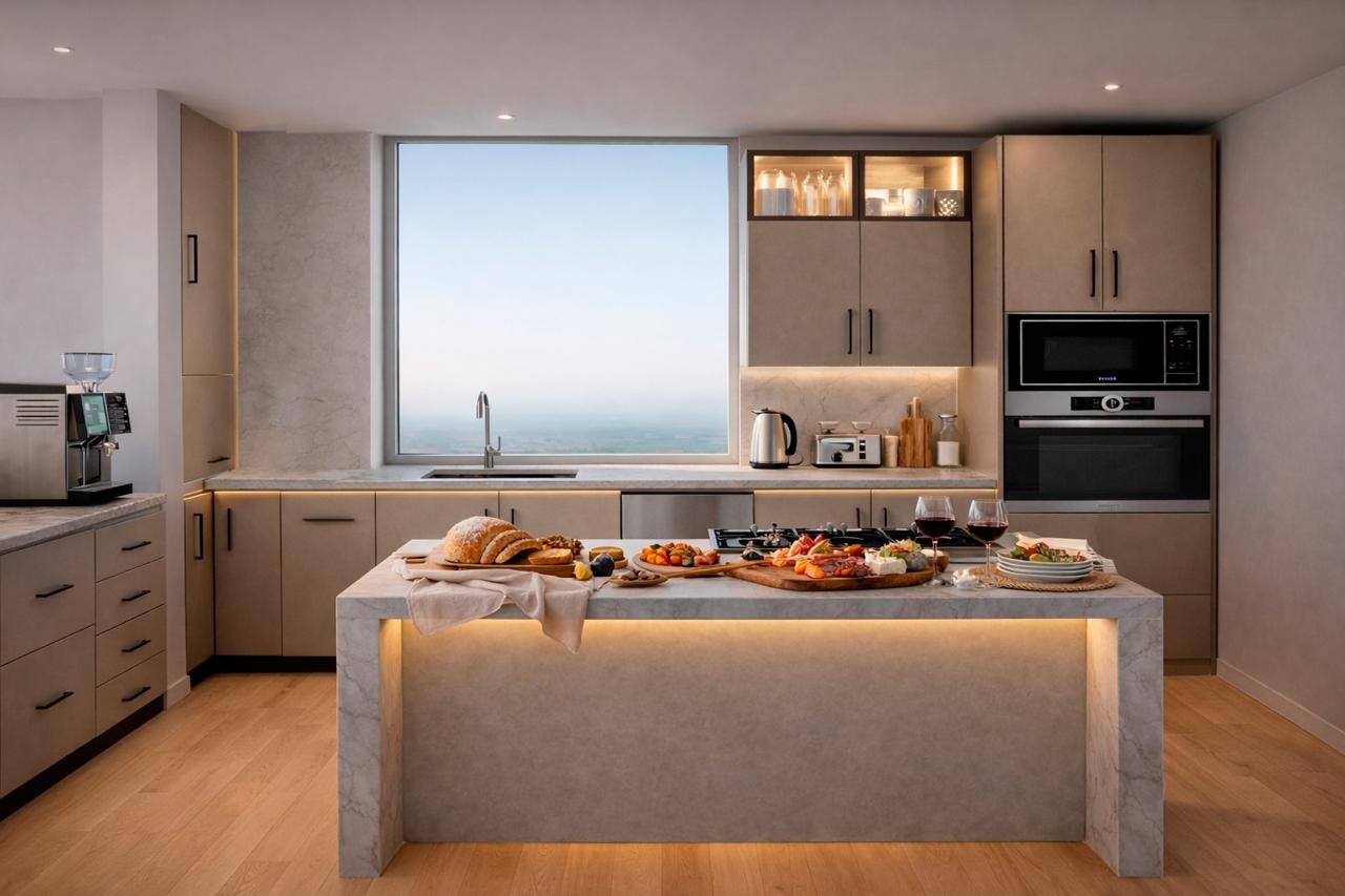 Cocina Horizonte · diseño compartido por Francisco Serrano Hess