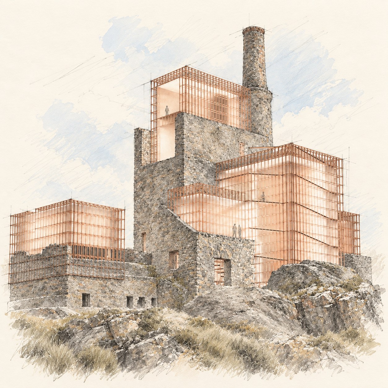 A Mine’s Anima · estudio ilustrado