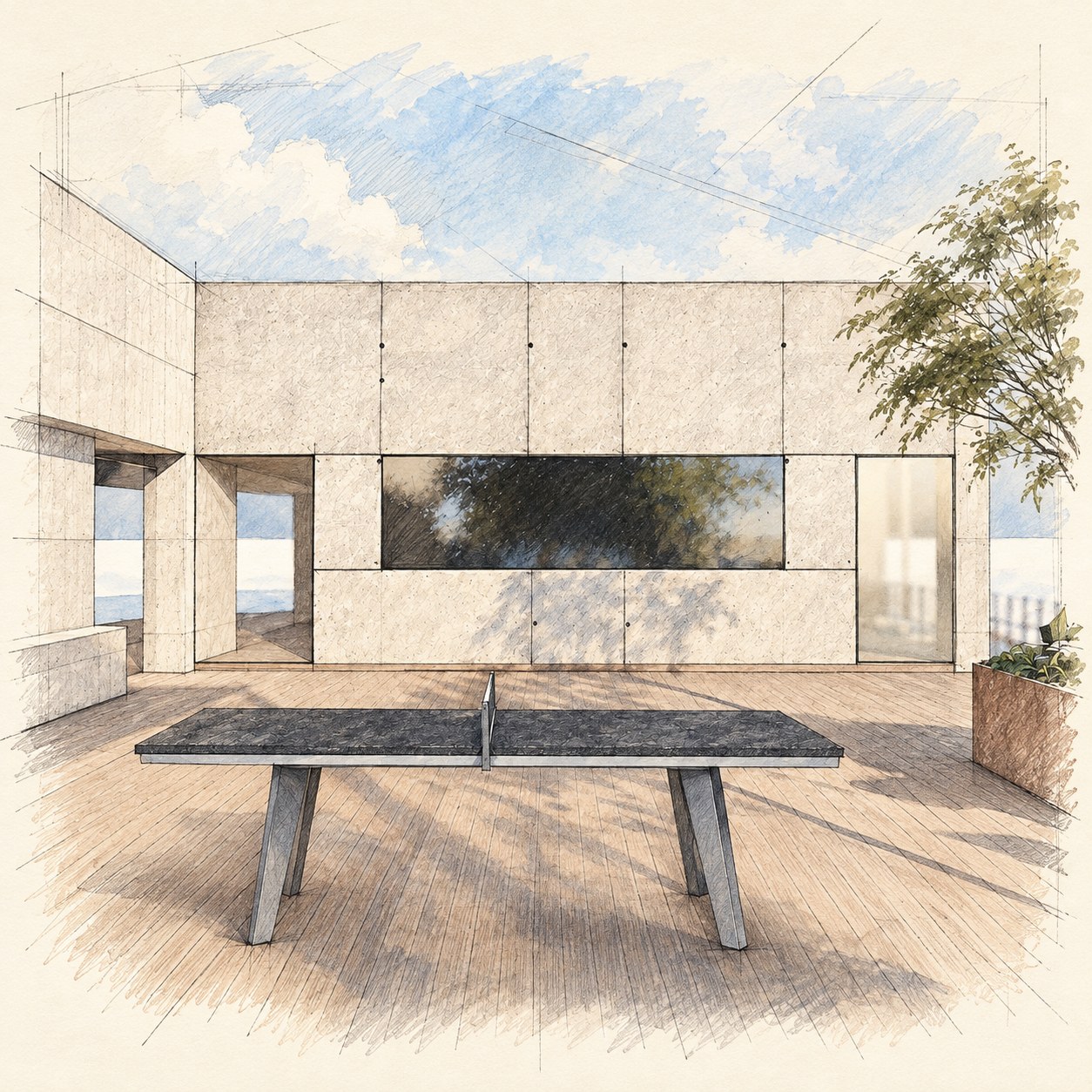 Terraza Bioparque · estudio ilustrado