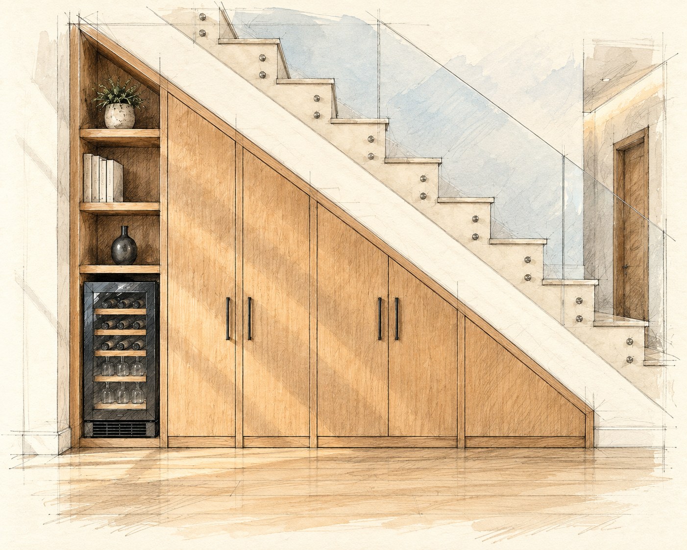 Mobiliario residencial · estudio ilustrado